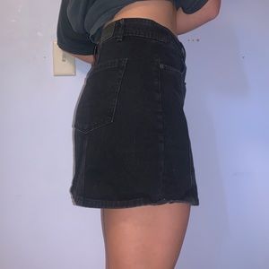 American Eagle Black denim Skirt